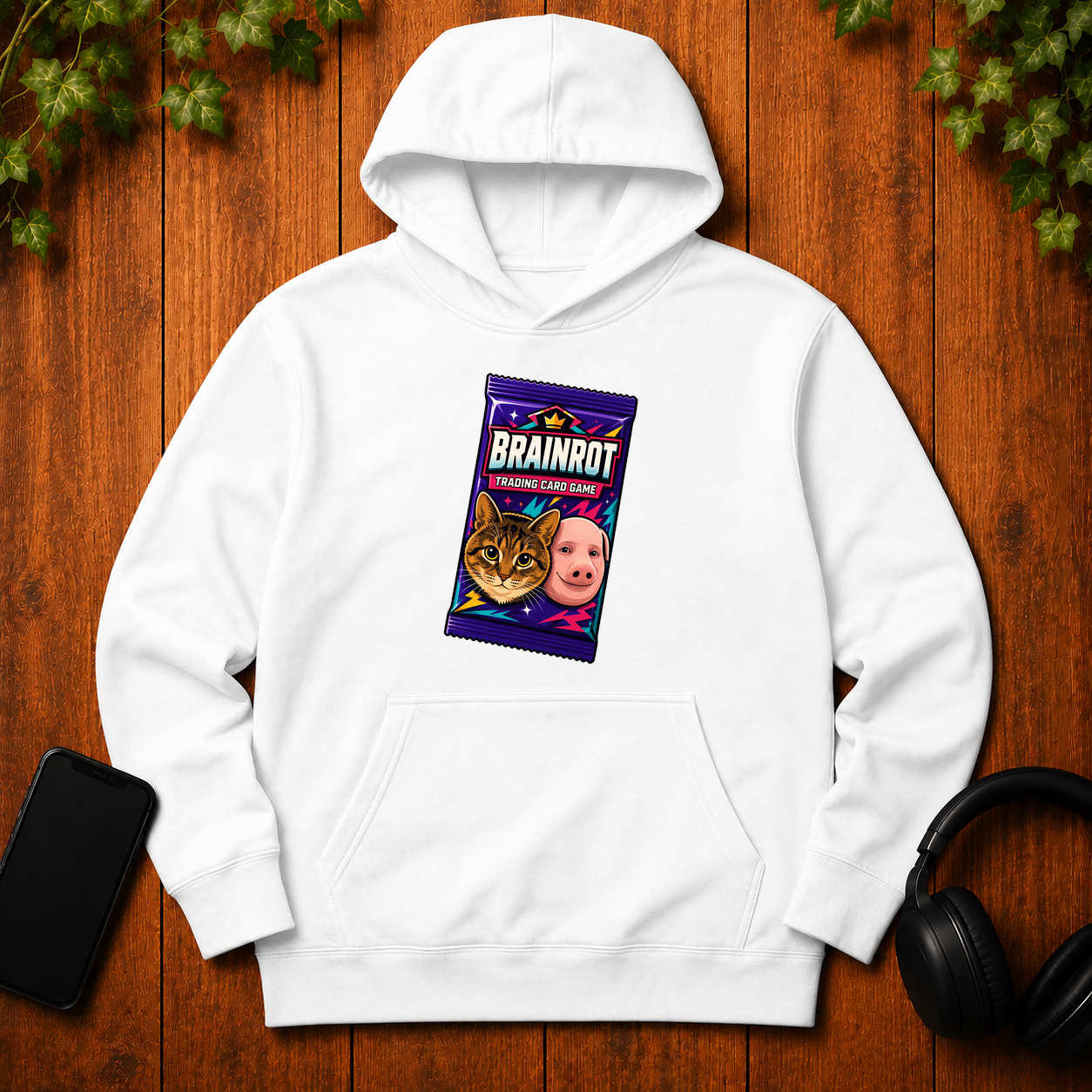 Brainrot Trading Card Game - Hoodie