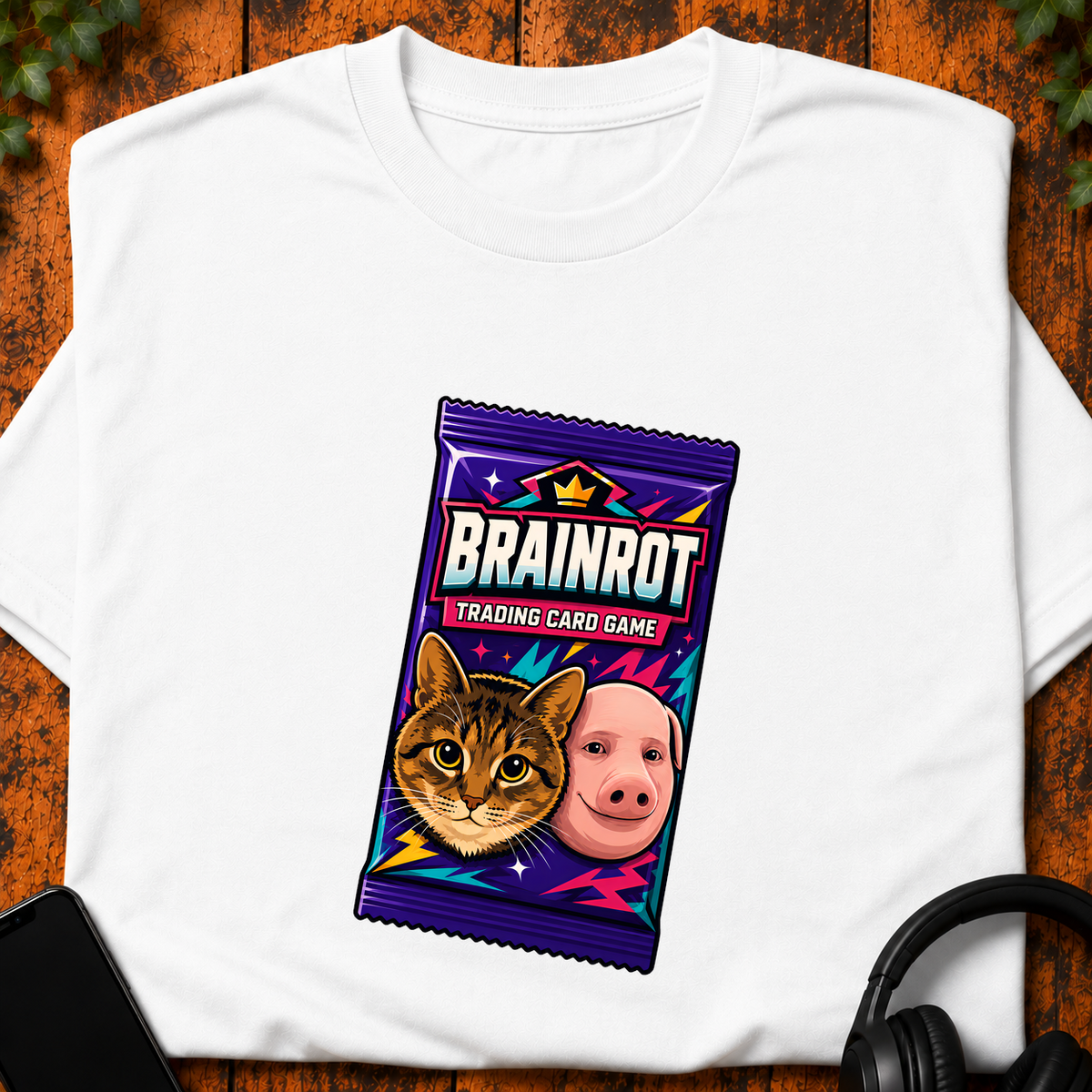 Brainrot Trading Card Game - T-Shirt