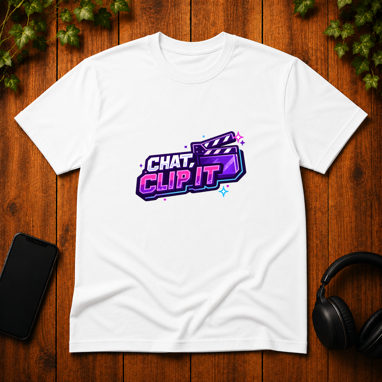 Chat, Clip It - T-Shirt