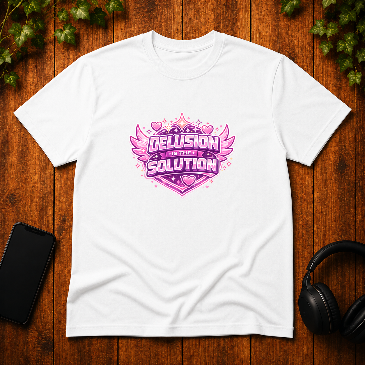 Delusion is the Solution - T-Shirt
