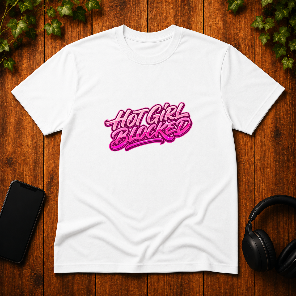 Hot Girl Blocked - T-Shirt