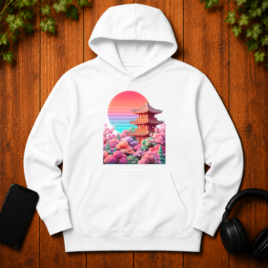 Low Poly Blossom - Hoodie