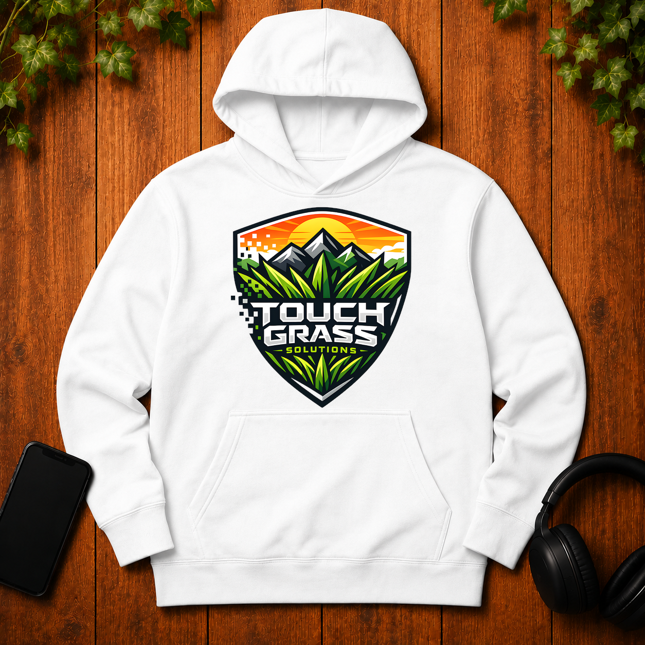 Touch Grass Solutions - Hoodie