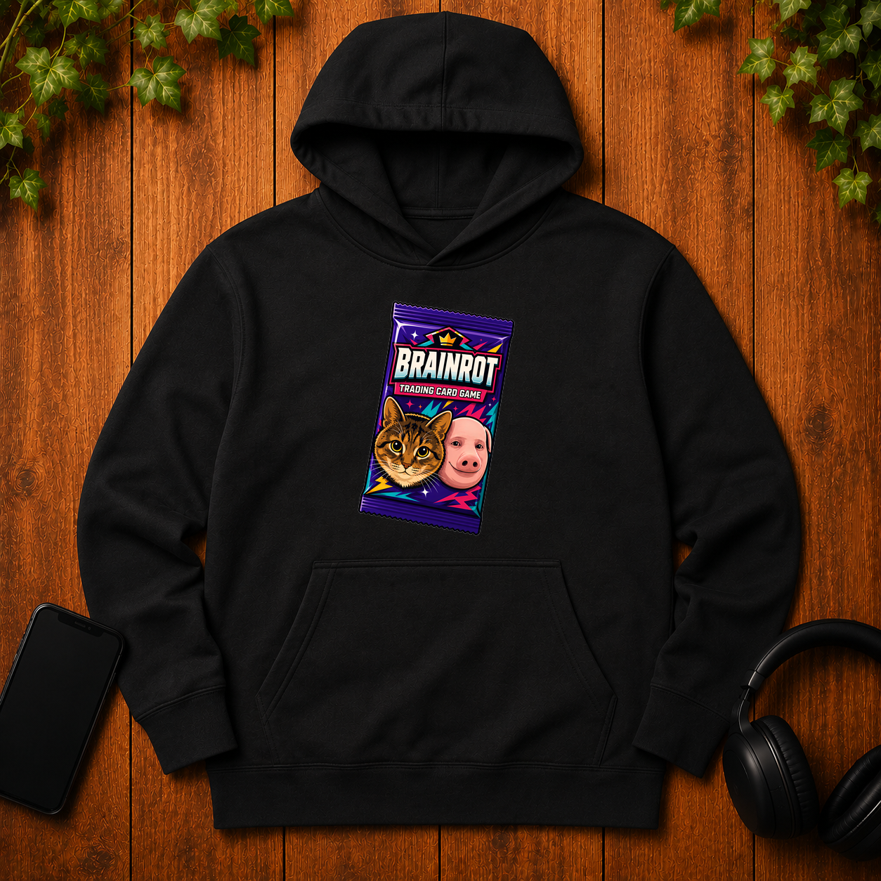 Brainrot Trading Card Game - Hoodie