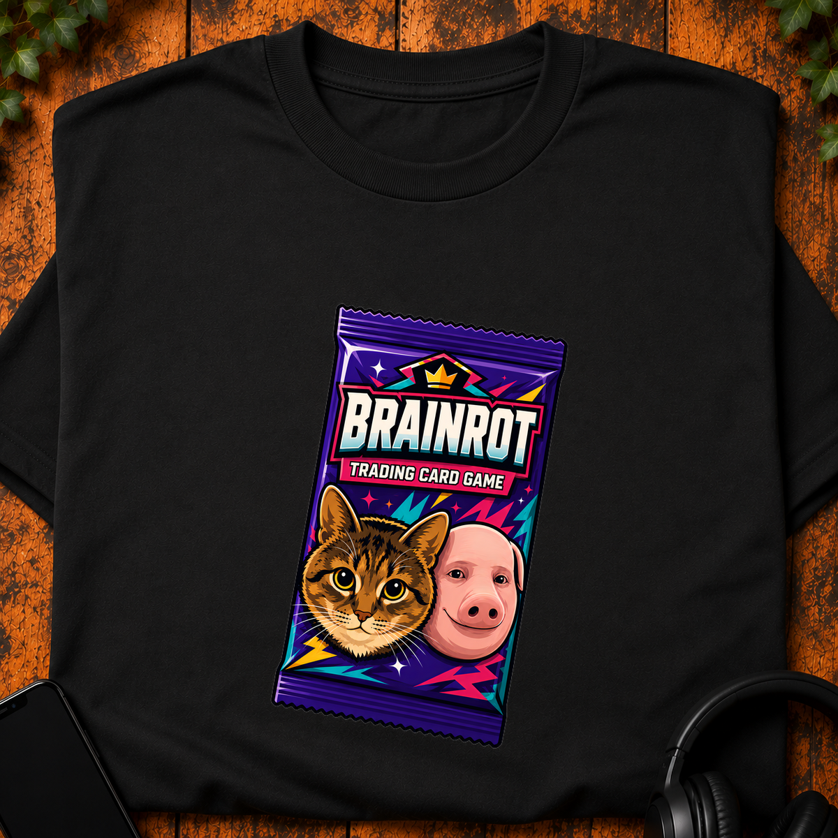 Brainrot Trading Card Game - T-Shirt
