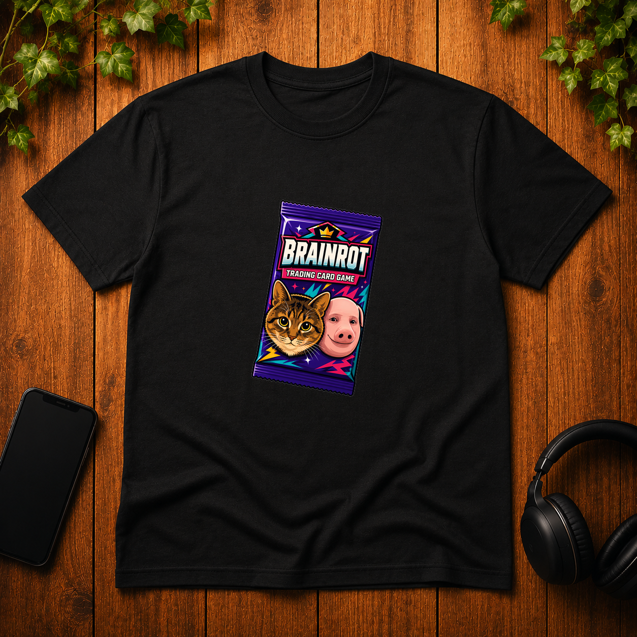 Brainrot Trading Card Game - T-Shirt