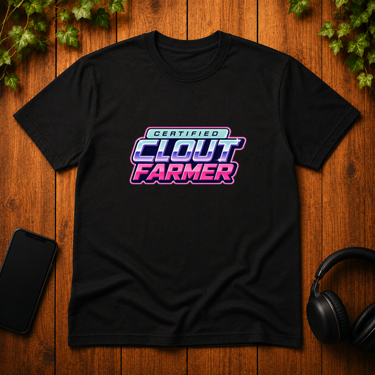 Certified Clout Farmer - T-Shirt