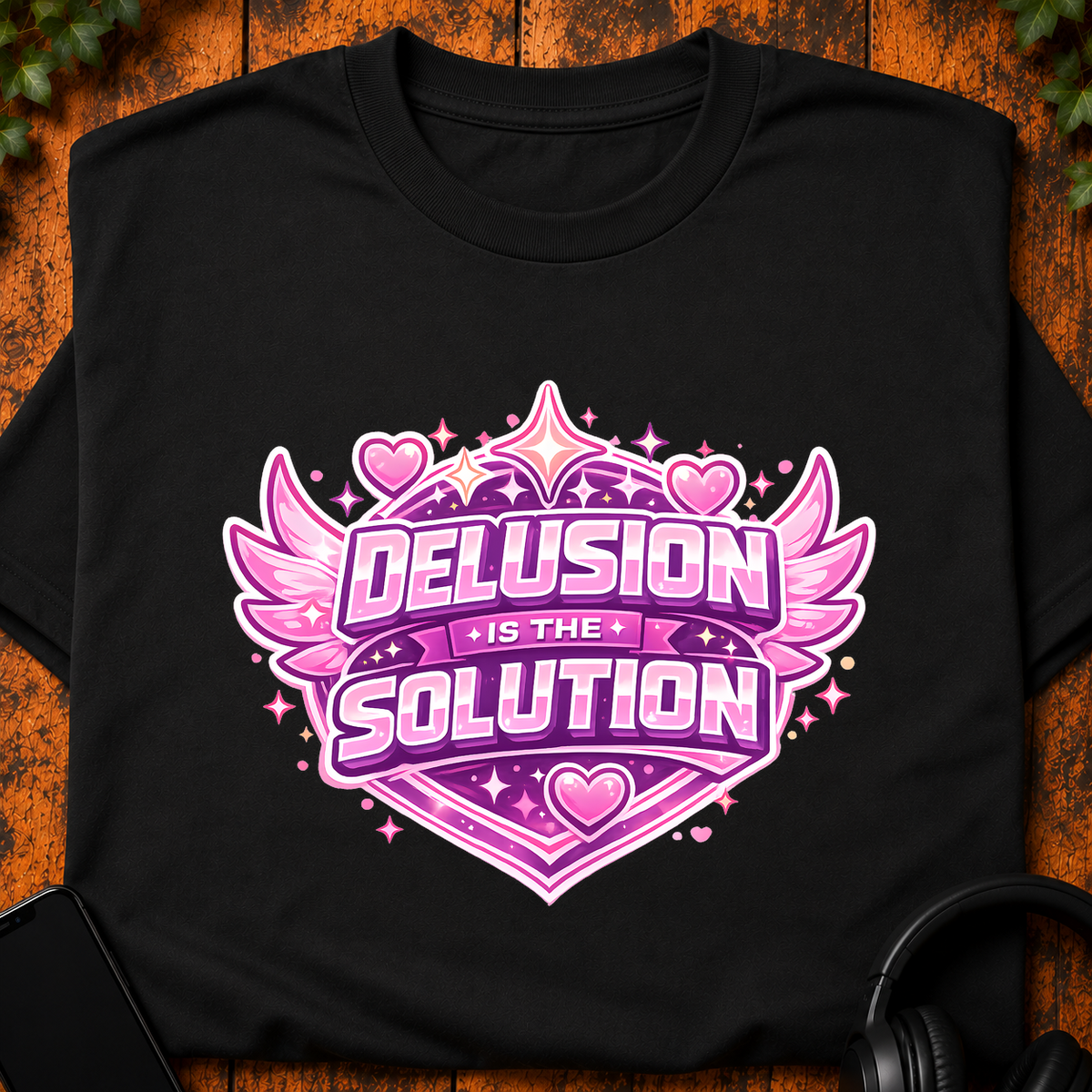 Delusion is the Solution - T-Shirt