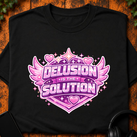 Delusion is the Solution - T-Shirt