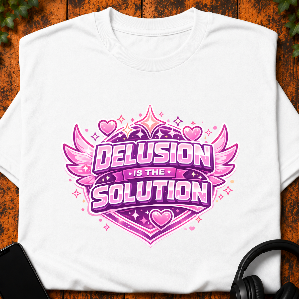 Delusion is the Solution - T-Shirt