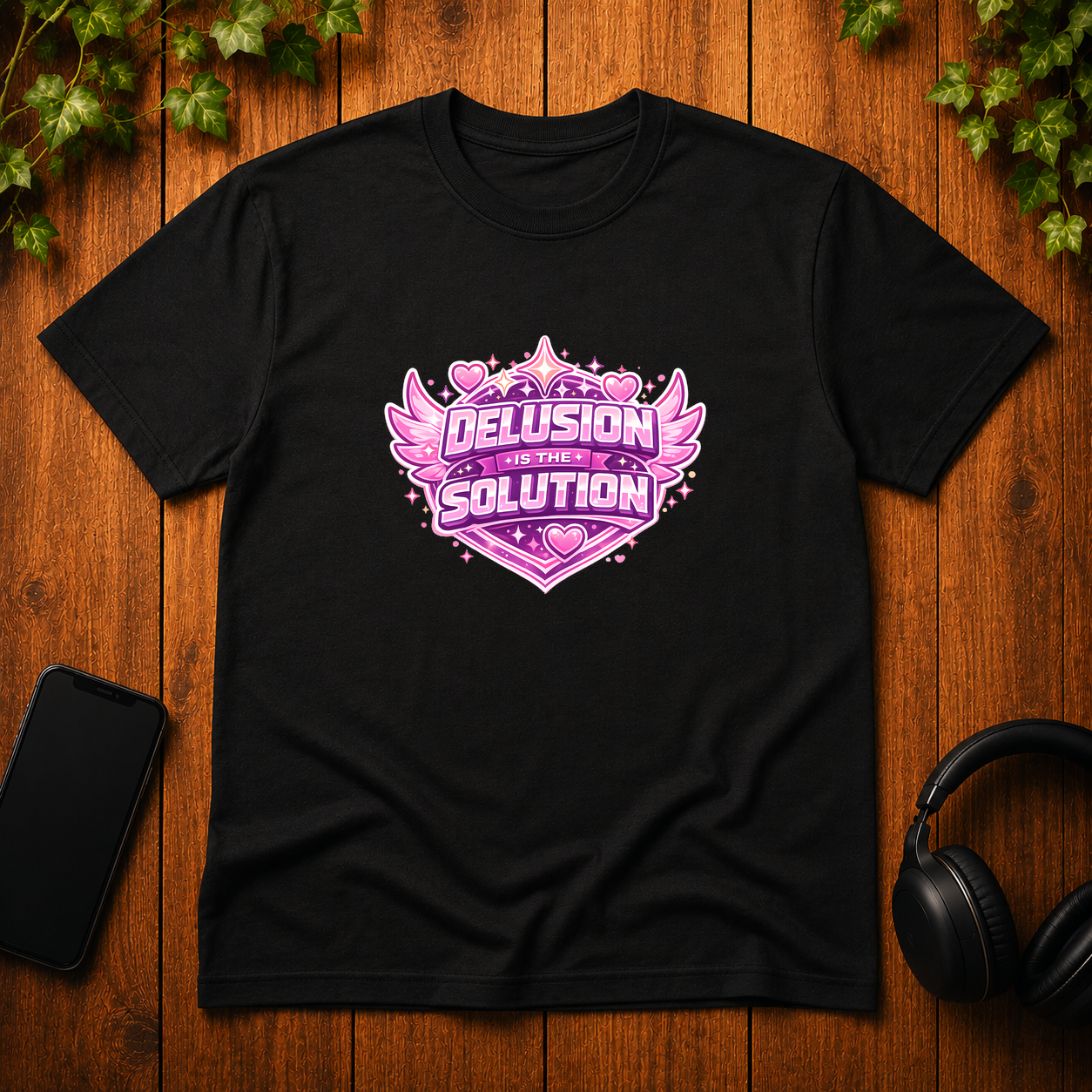 Delusion is the Solution - T-Shirt
