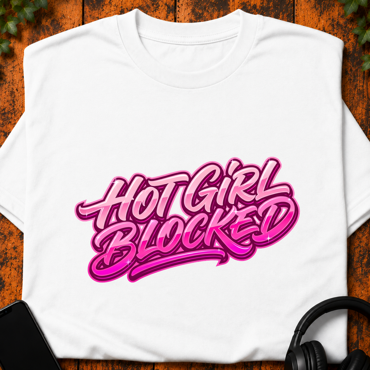 Hot Girl Blocked - T-Shirt