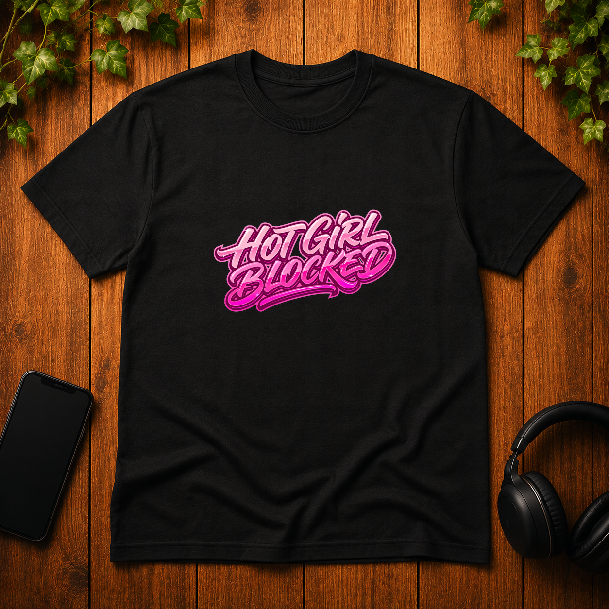 Hot Girl Blocked - T-Shirt