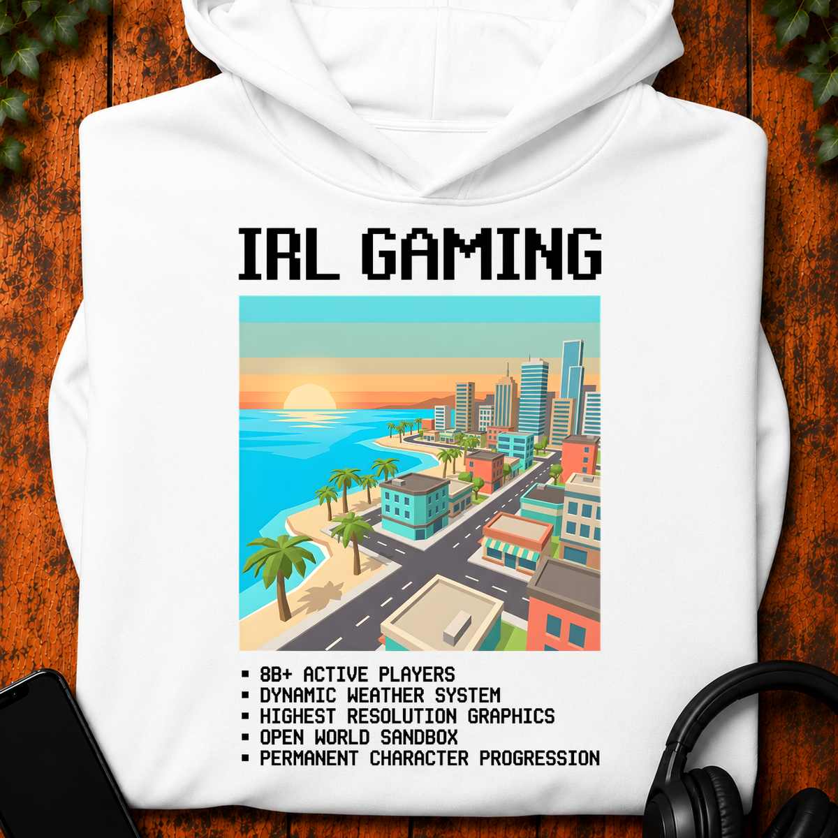 IRL Gaming 連帽衫