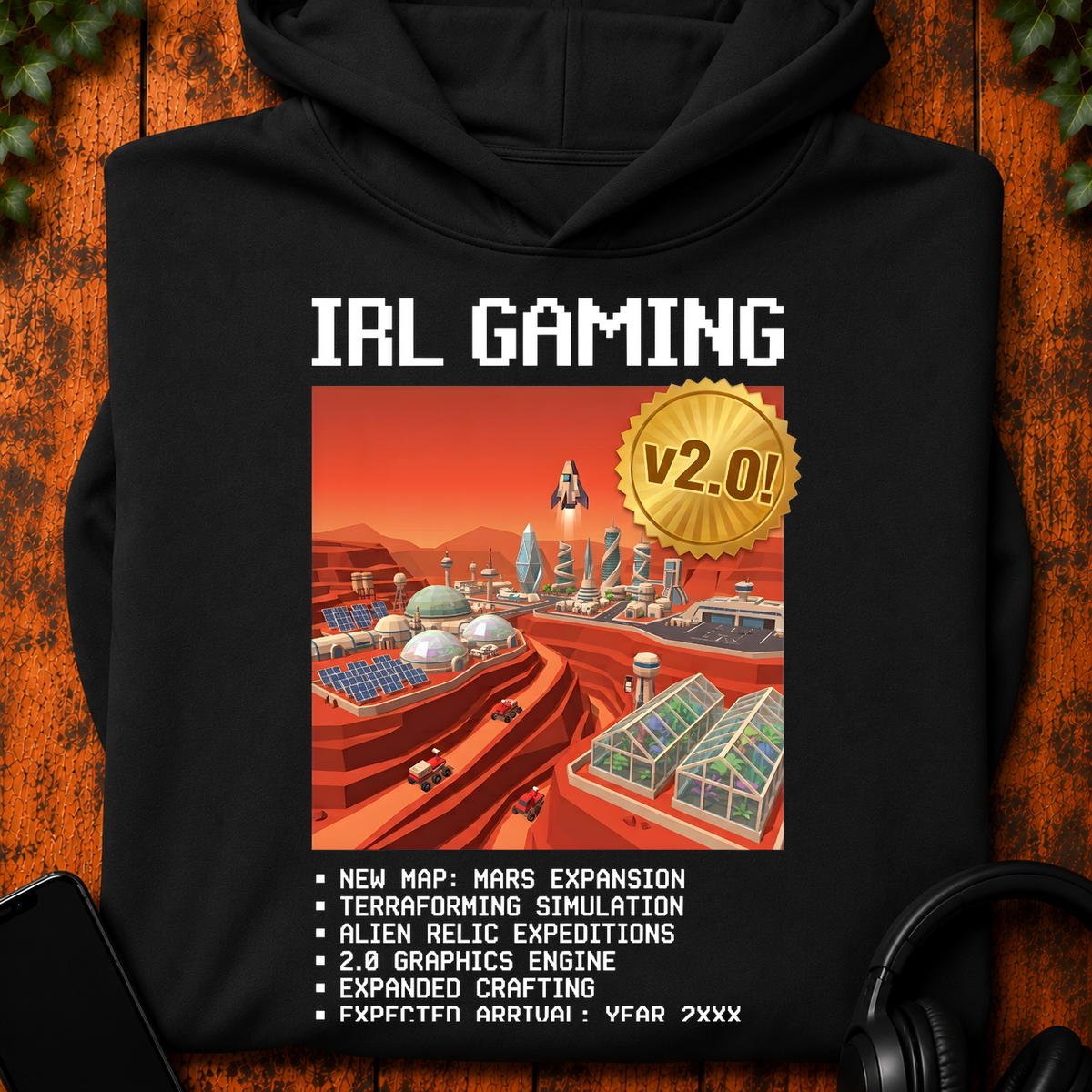 IRL Gaming Mars - 連帽衫