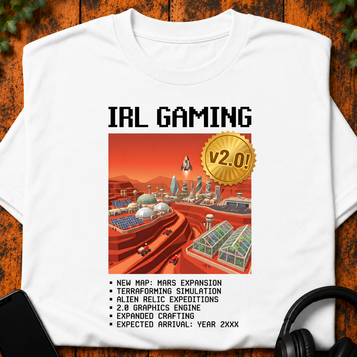 IRL Gaming Mars - T-Shirt