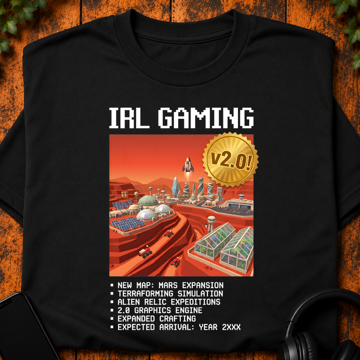 IRL Gaming Mars - T-Shirt