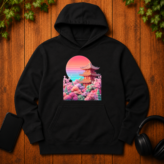Low Poly Blossom - Hoodie