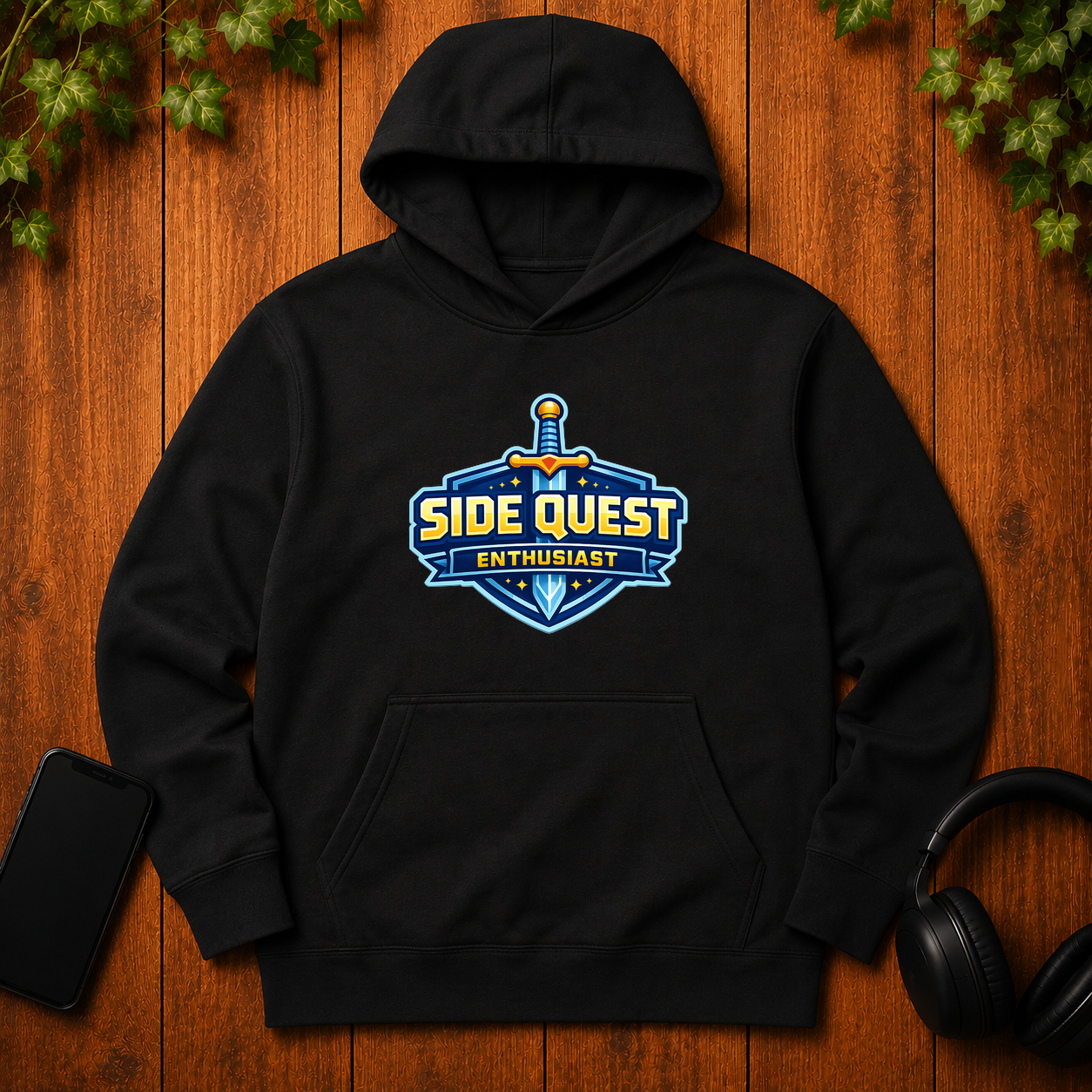 Side Quest Enthusiast - Hoodie