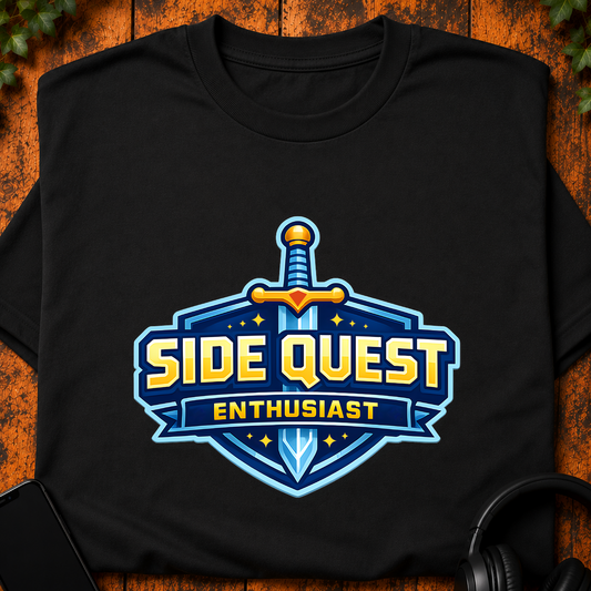 Side Quest Enthusiast - T-Shirt