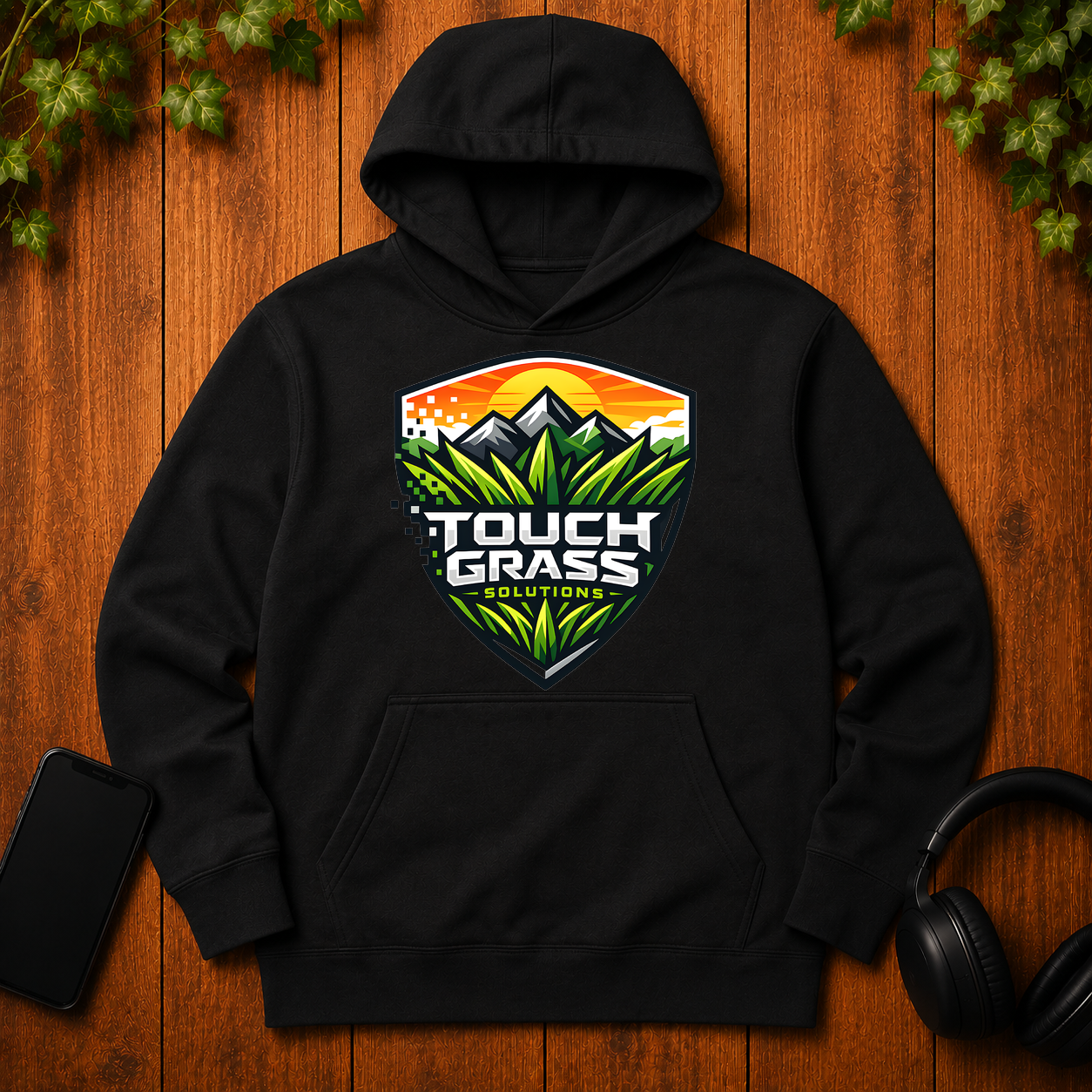 Touch Grass Solutions - Hoodie