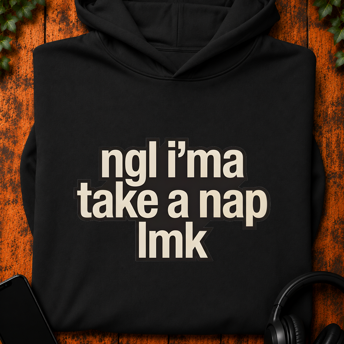 ngl I'ma take a nap lmk - Hoodie